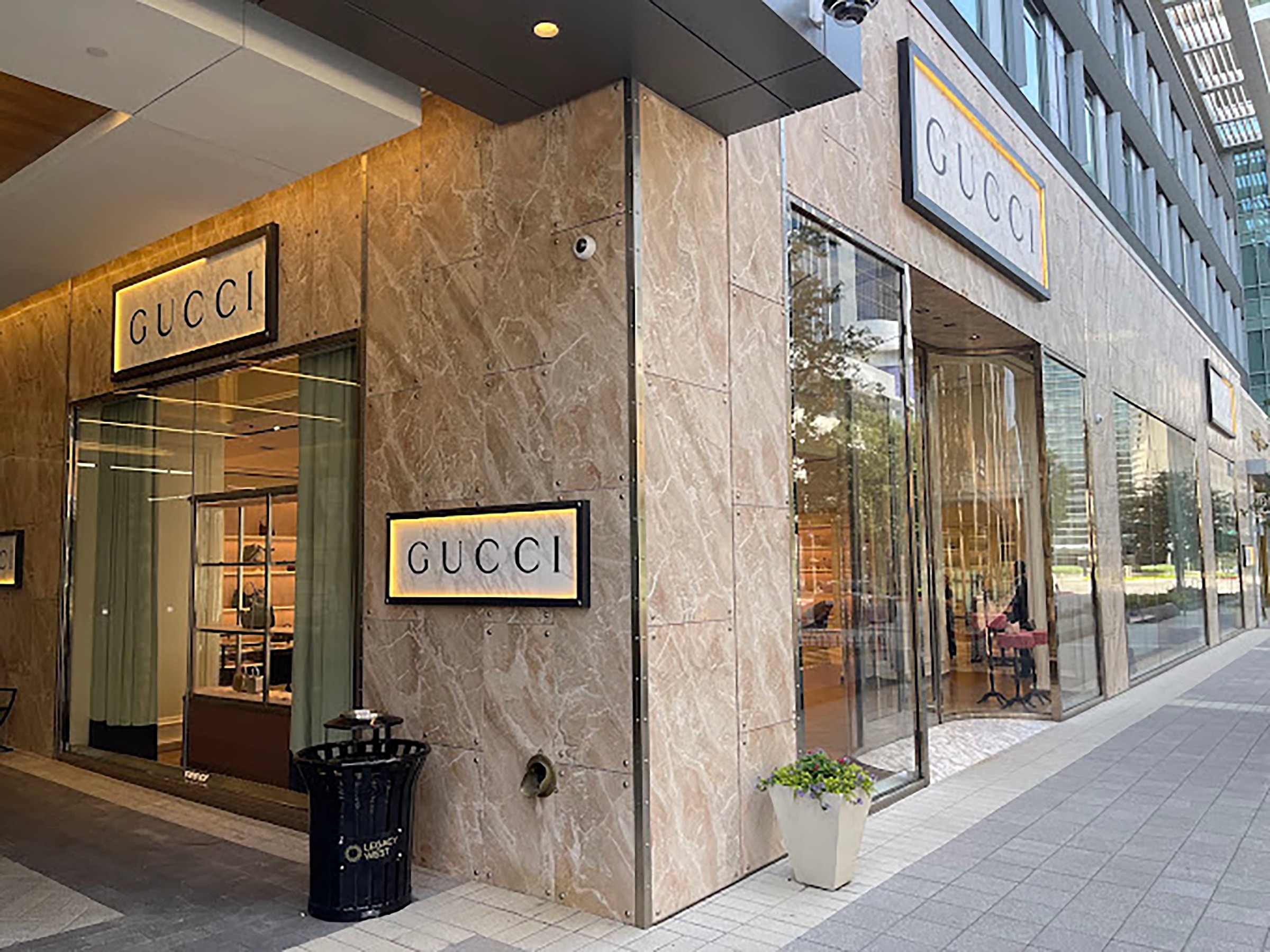 Gucci Legacy West storefront