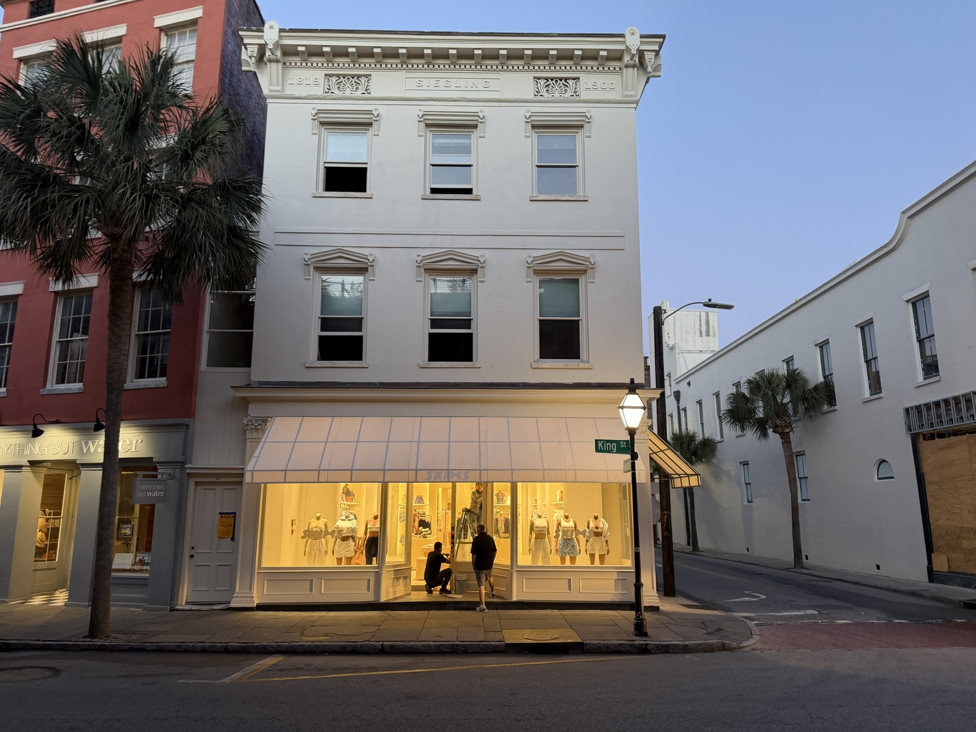 SKIMS Charleston storefront